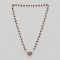 1 Mukhi Rudraksha Pendant — Silver Cap, Govt. Certified