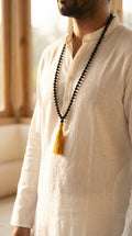Original Karungali Malai 108-Beads Ebony Wood with Govt. Certified