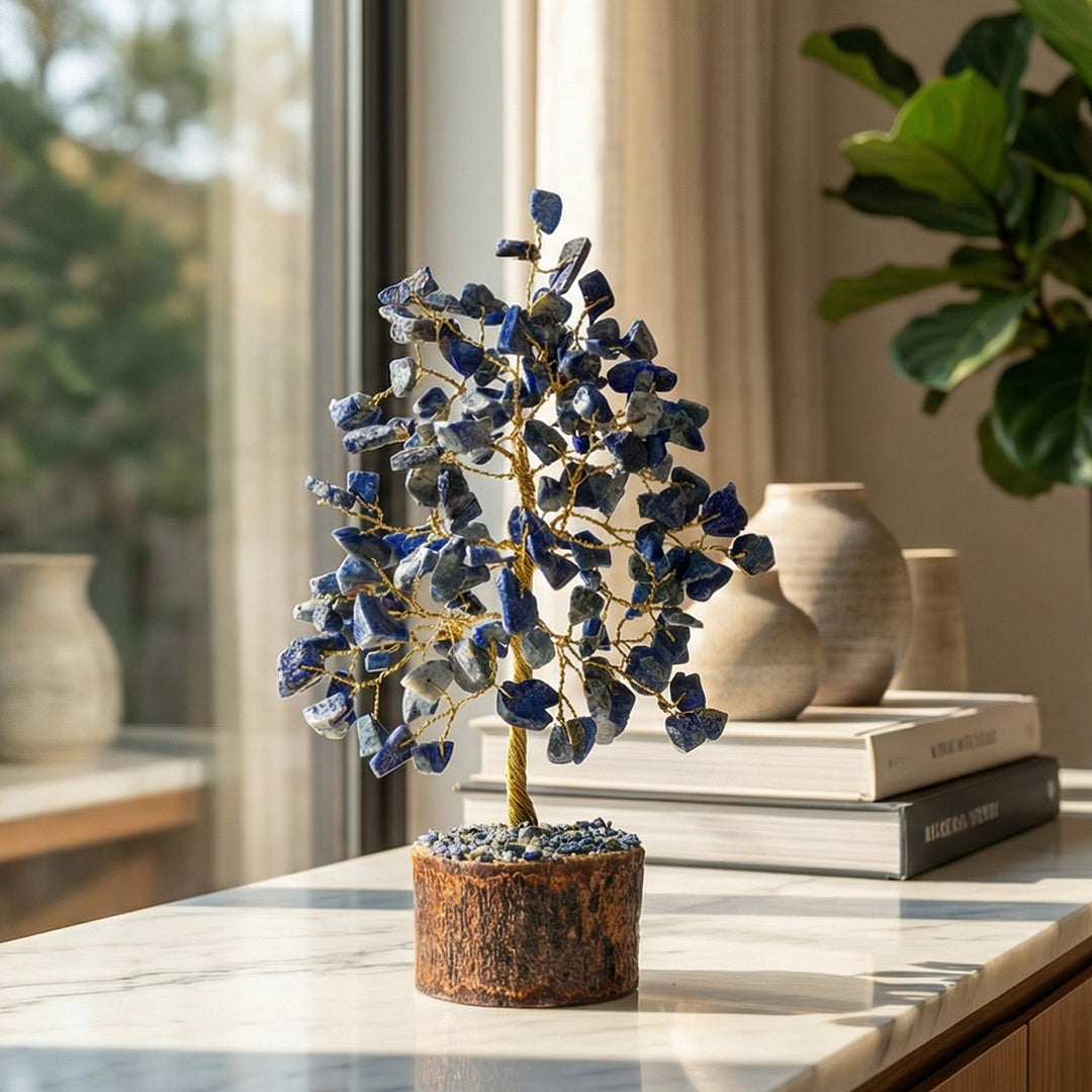 Lapis Lazuli Crystal Tree