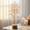 Rose Quartz Crystal Tree