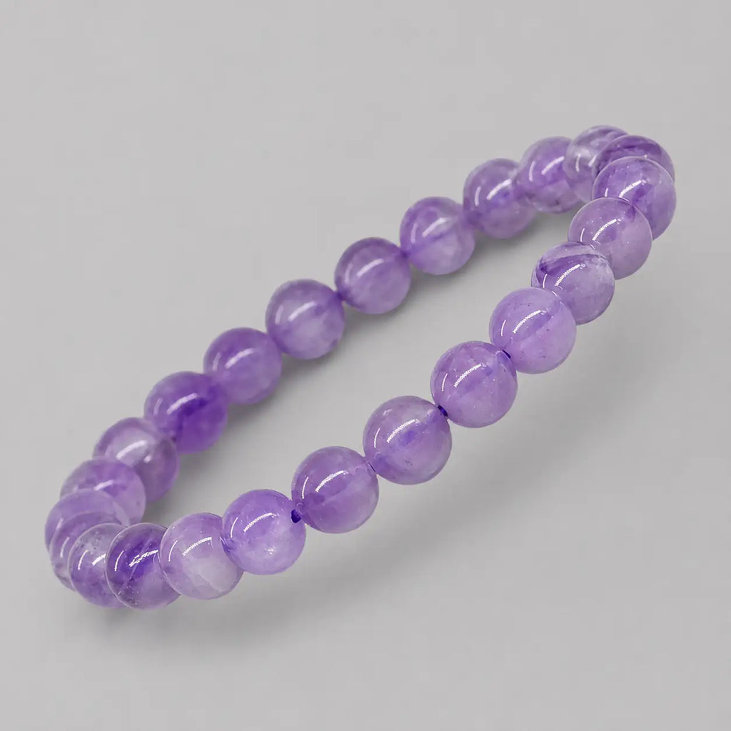 Amethyst Bracelet for Capricorn (Makar Rashi) — Original 8mm — image 1