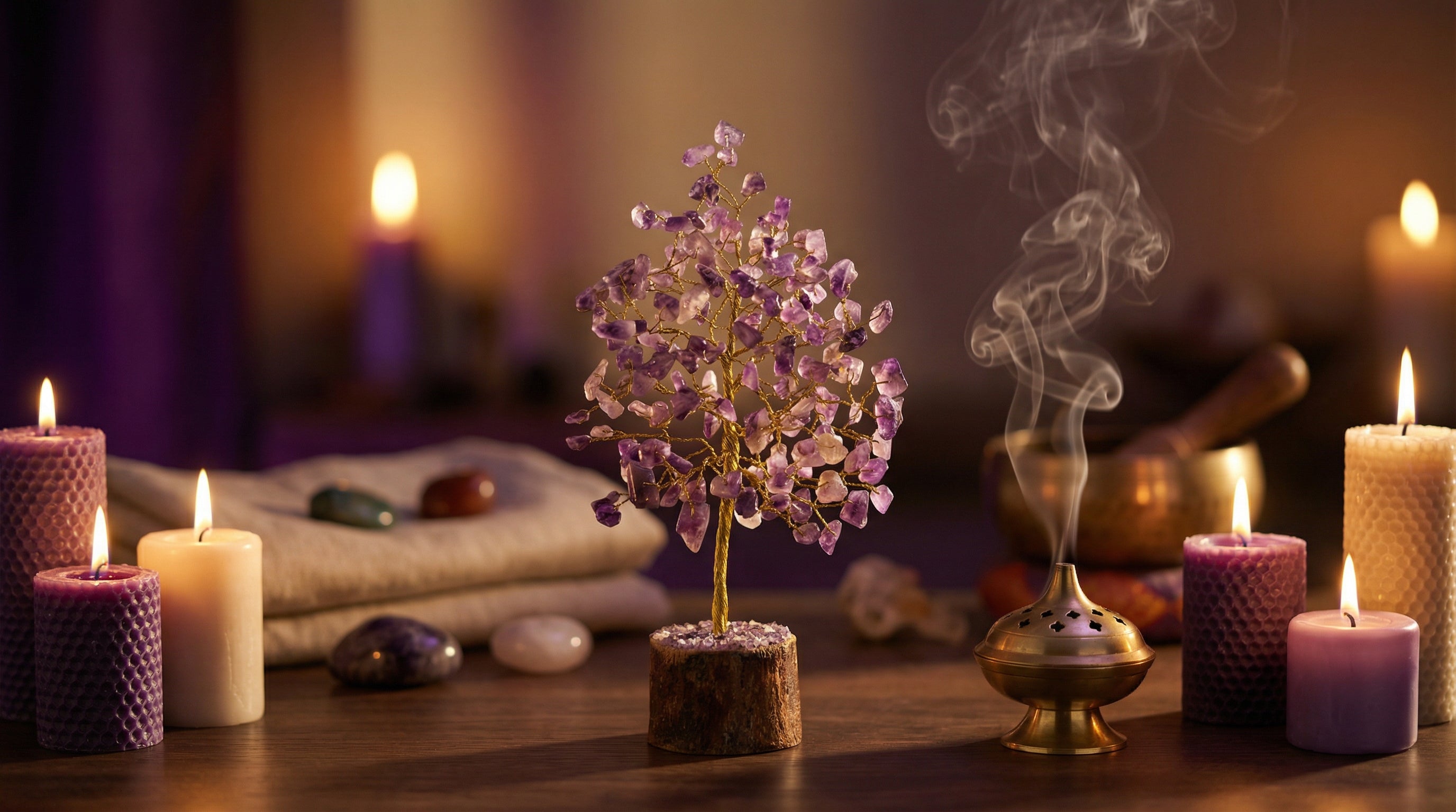 Amethyst Crystal Tree