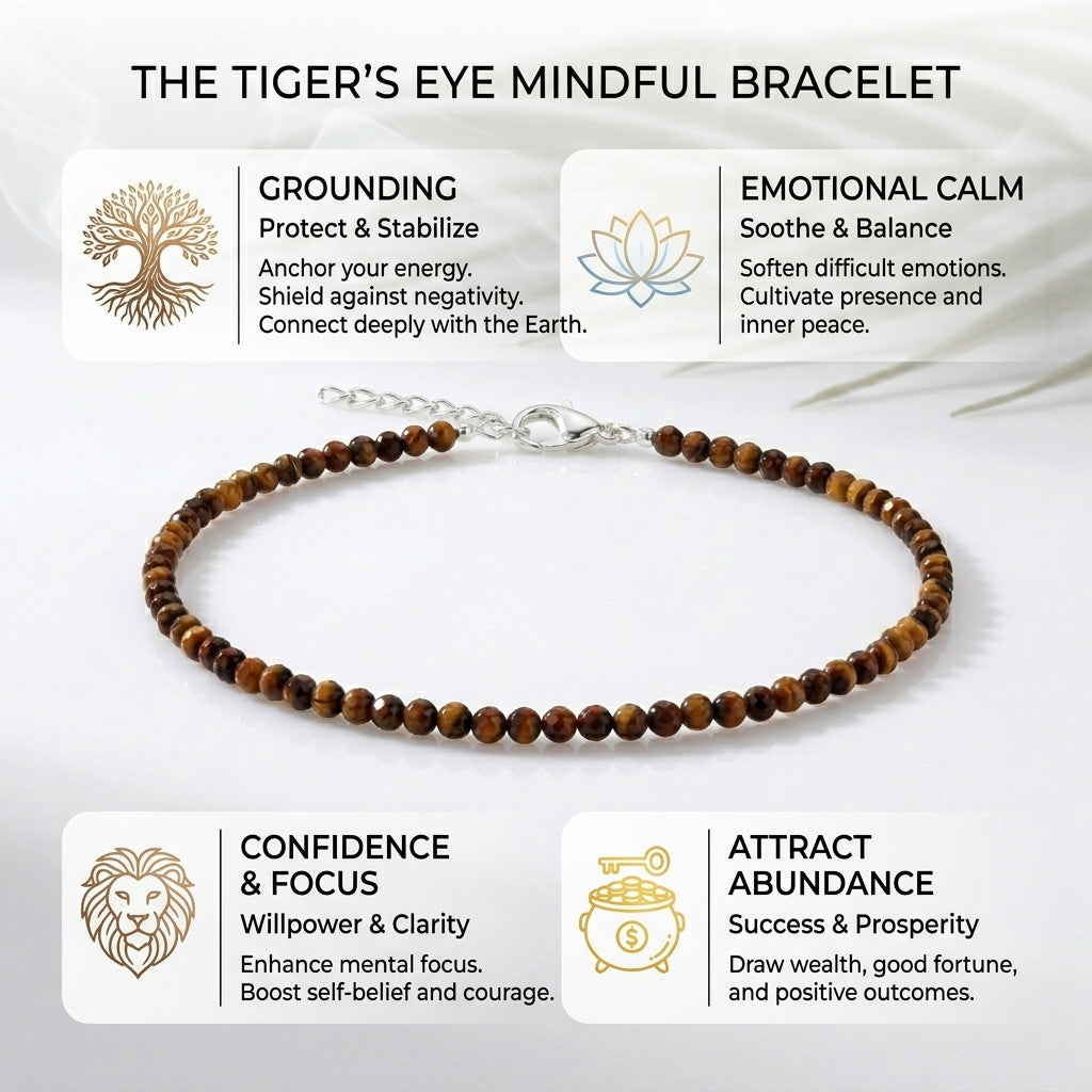 Tiger Eye Anklet