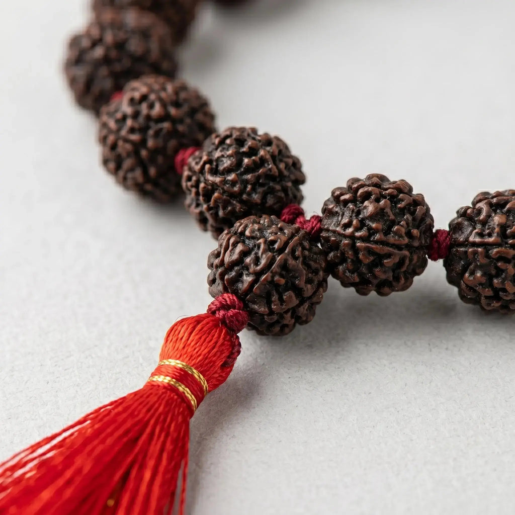 The Infinite Shield: Pure Black Rudraksha 108-Bead Mala Satyug Lifestyle