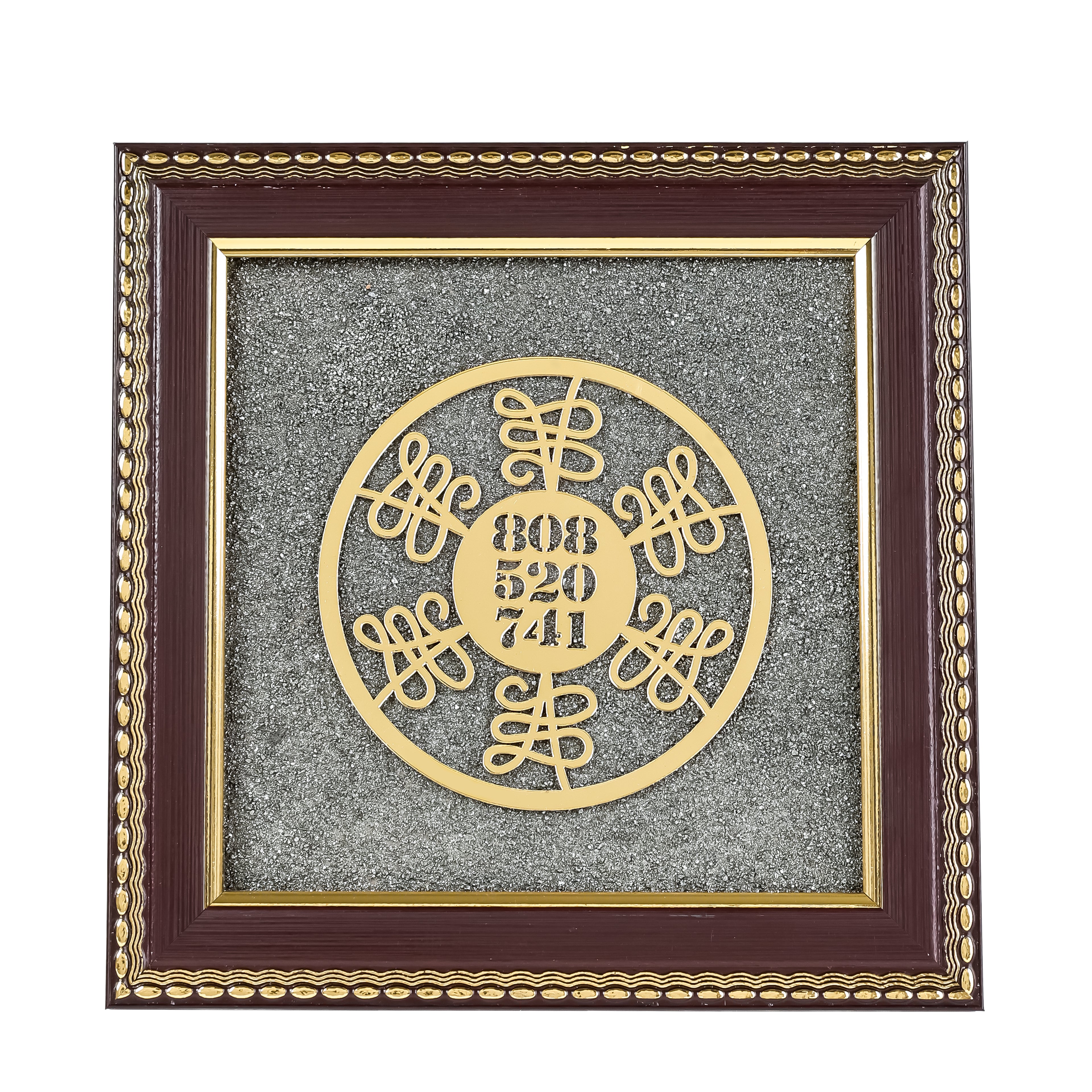 Wealth Code Raw Pyrite Frame for Power & Energy Flow