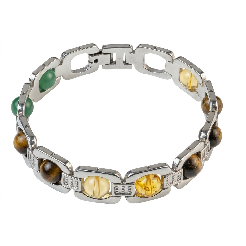 Metal Dhan Yog Bracelet - Silver