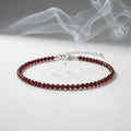 Red Garnet Anklet