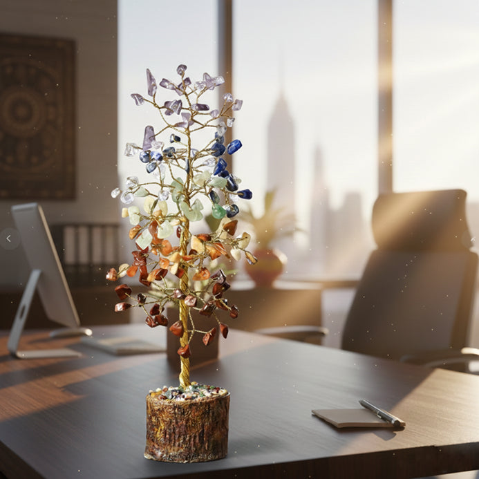 7 Chakra Crystal Tree