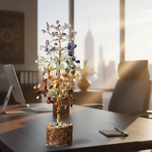 7 Chakra Crystal Tree