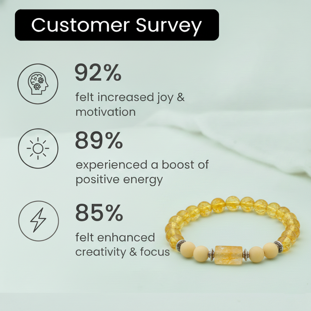 Citrine Sagittarius Bracelet: Abundance & Luck Crystals for Dhanu