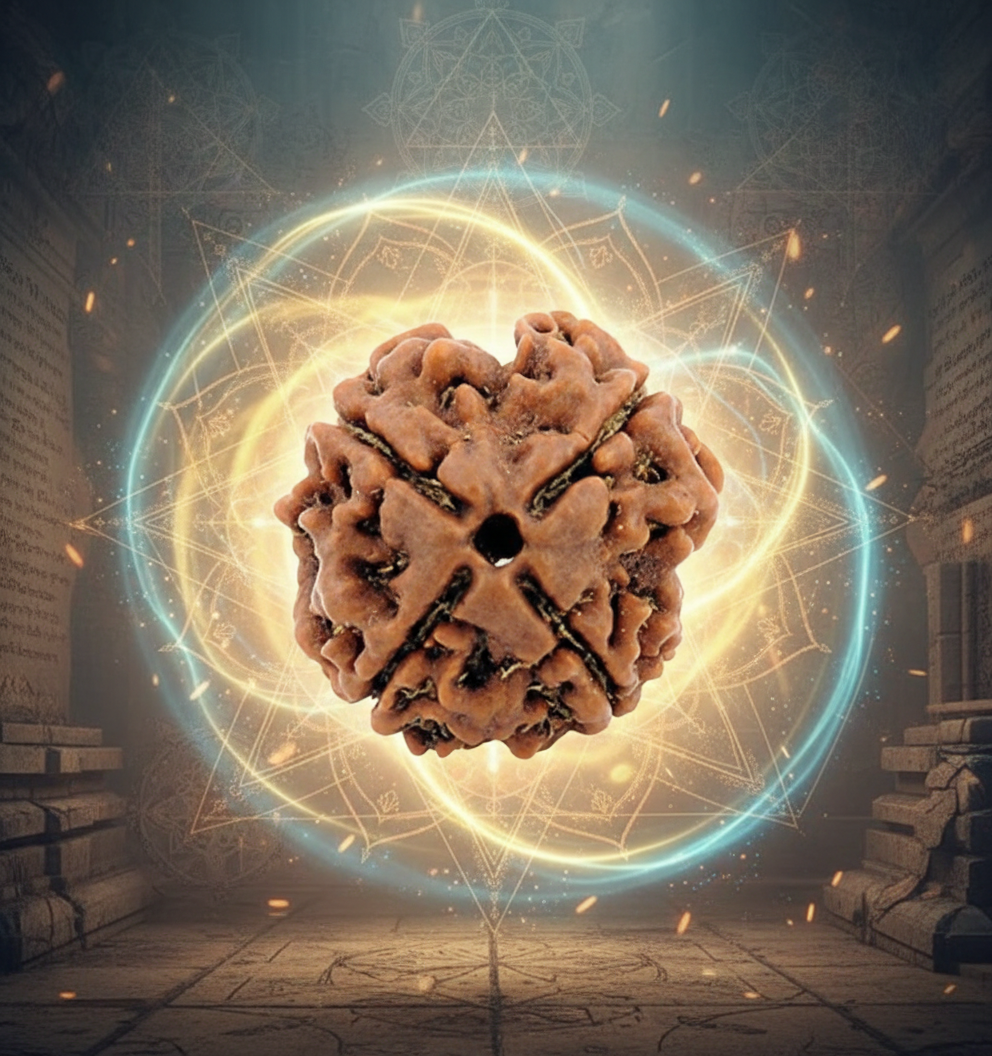 4 Mukhi Lab Certified Rudraksha