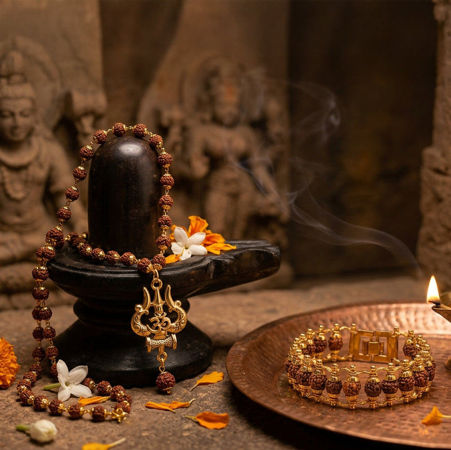 Om Shiva Divine Rudraksha Combo