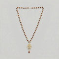 Handcrafted OM Shiva Golden Trishool Rudraksha 54-bead protection mala