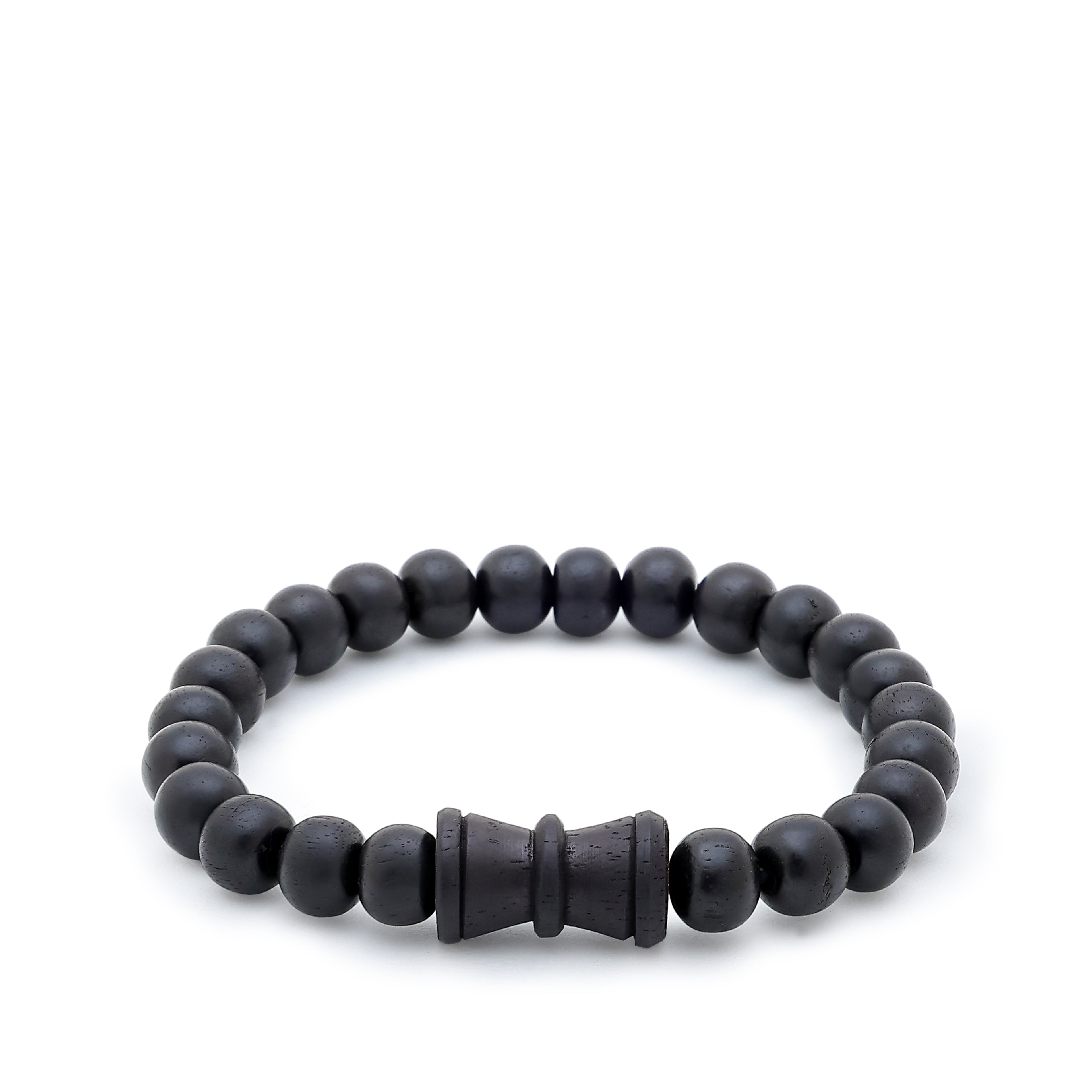 Karungali Malai Damru Bracelet with Govt. Certification