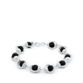 Karungali Silver-Cap Bracelet — Handcrafted, Govt. Certified Satyug Lifestyle