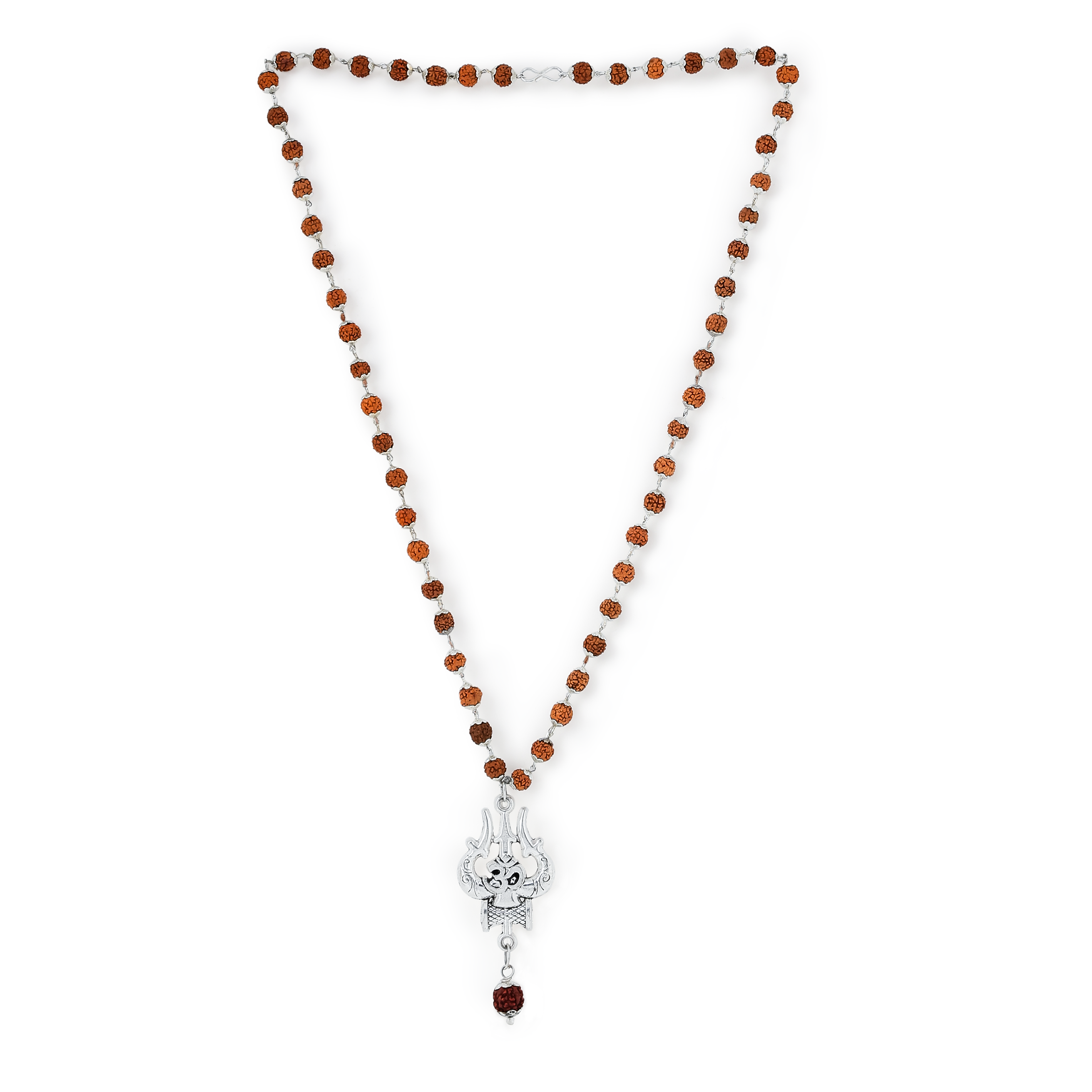 The OM Shiva Trishool Rudraksha 54-Bead Protection Mala