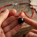 Single Bead Karungali Protection Pendant