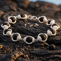 The Shield of Success: Handcrafted Karungali Silver Protection Bracelet