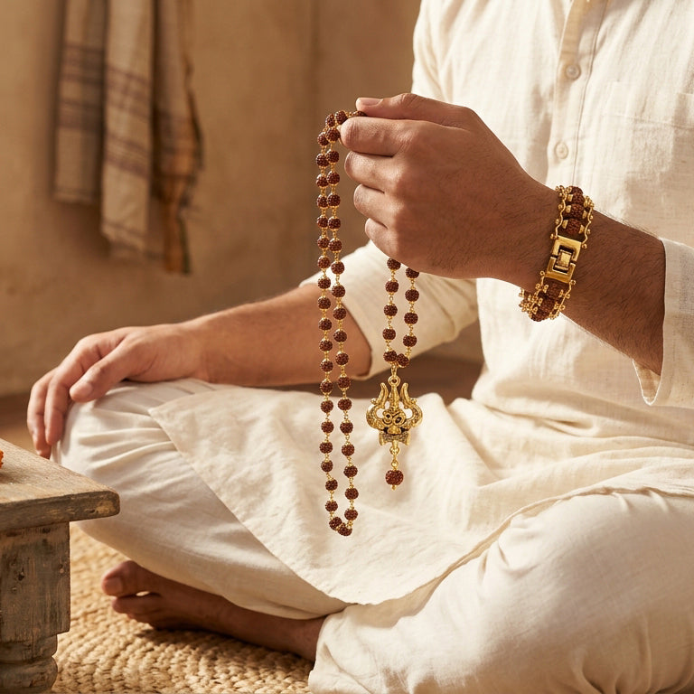 Om Shiva Divine Rudraksha Combo