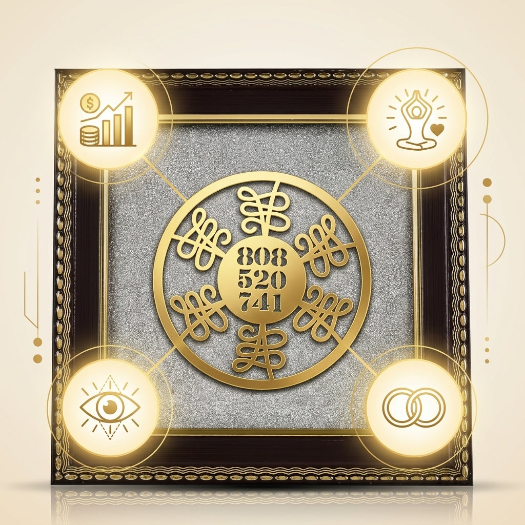 Wealth Code Raw Pyrite Frame for Power & Energy Flow