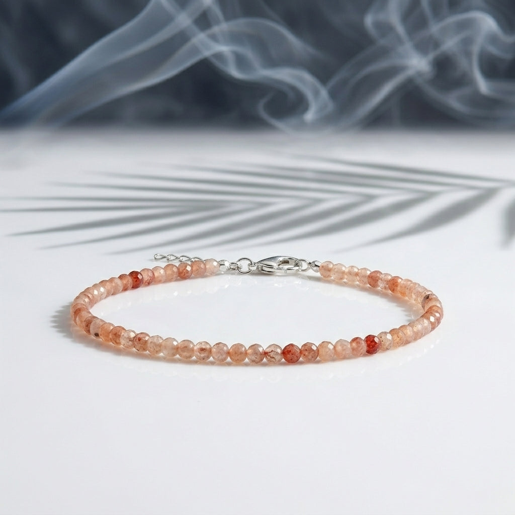 Rose Quartz Anklet