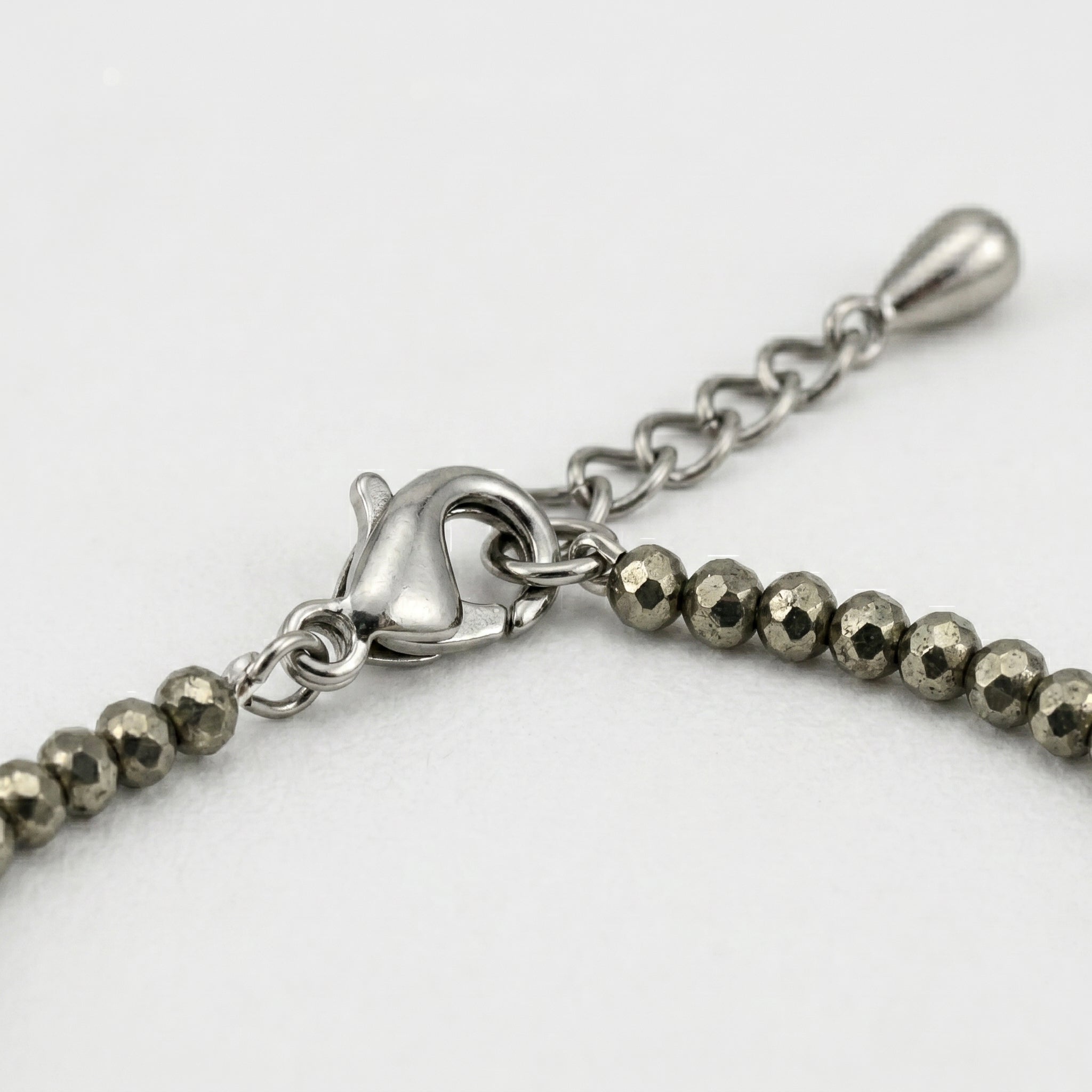 Raw Pyrite Anklet