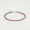 Red Garnet Anklet Satyug Lifestyle