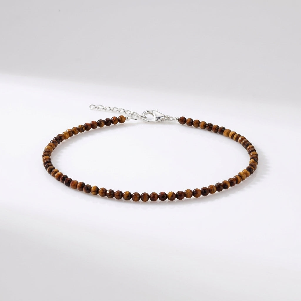 Tiger Eye Anklet