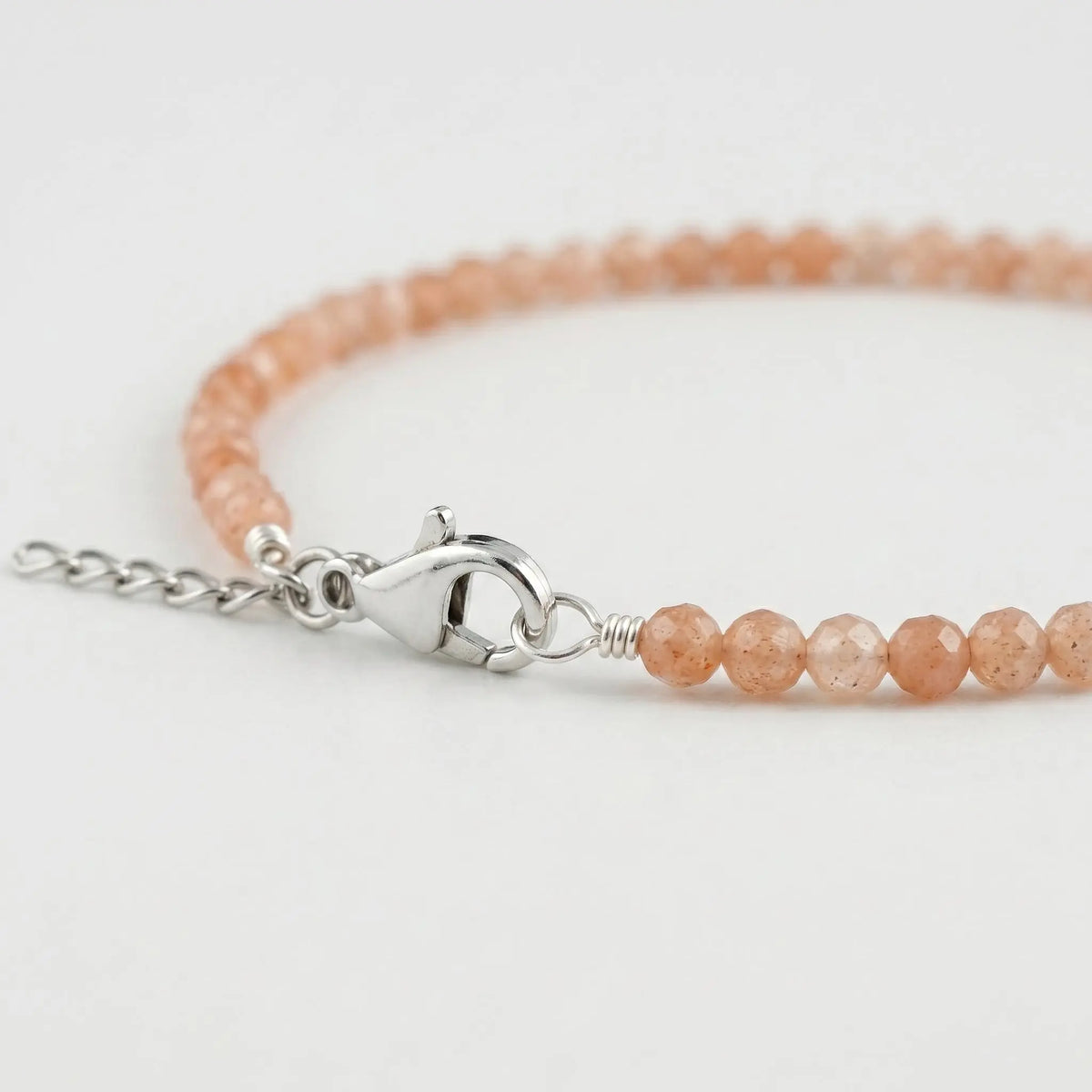 Rose Quartz Anklet Satyug Lifestyle