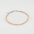 Rose Quartz Anklet Satyug Lifestyle
