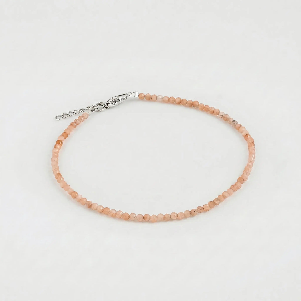 Rose Quartz Anklet Satyug Lifestyle