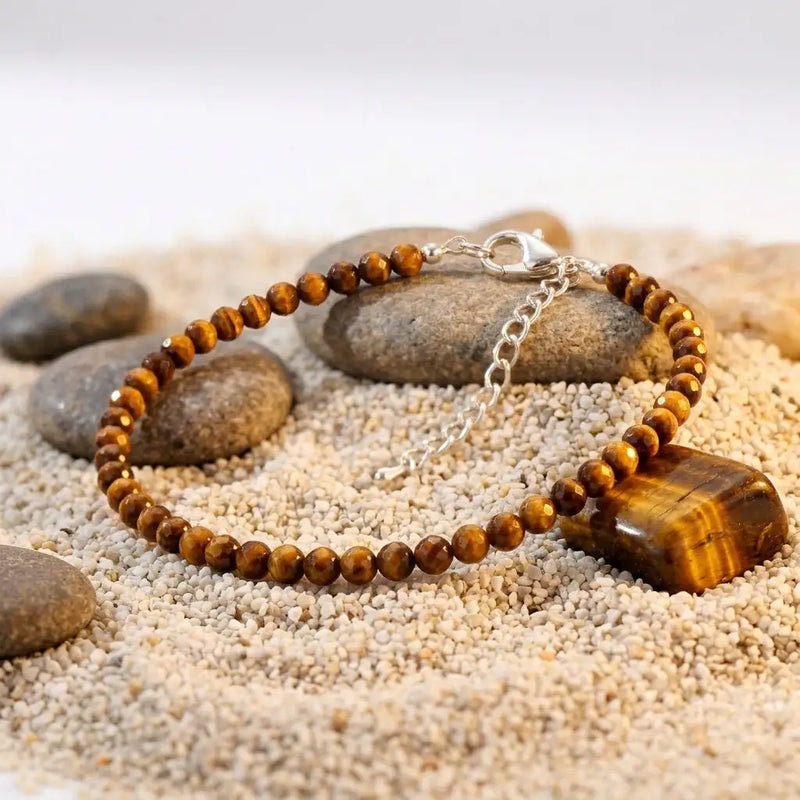 Tiger Eye Anklet — image 1