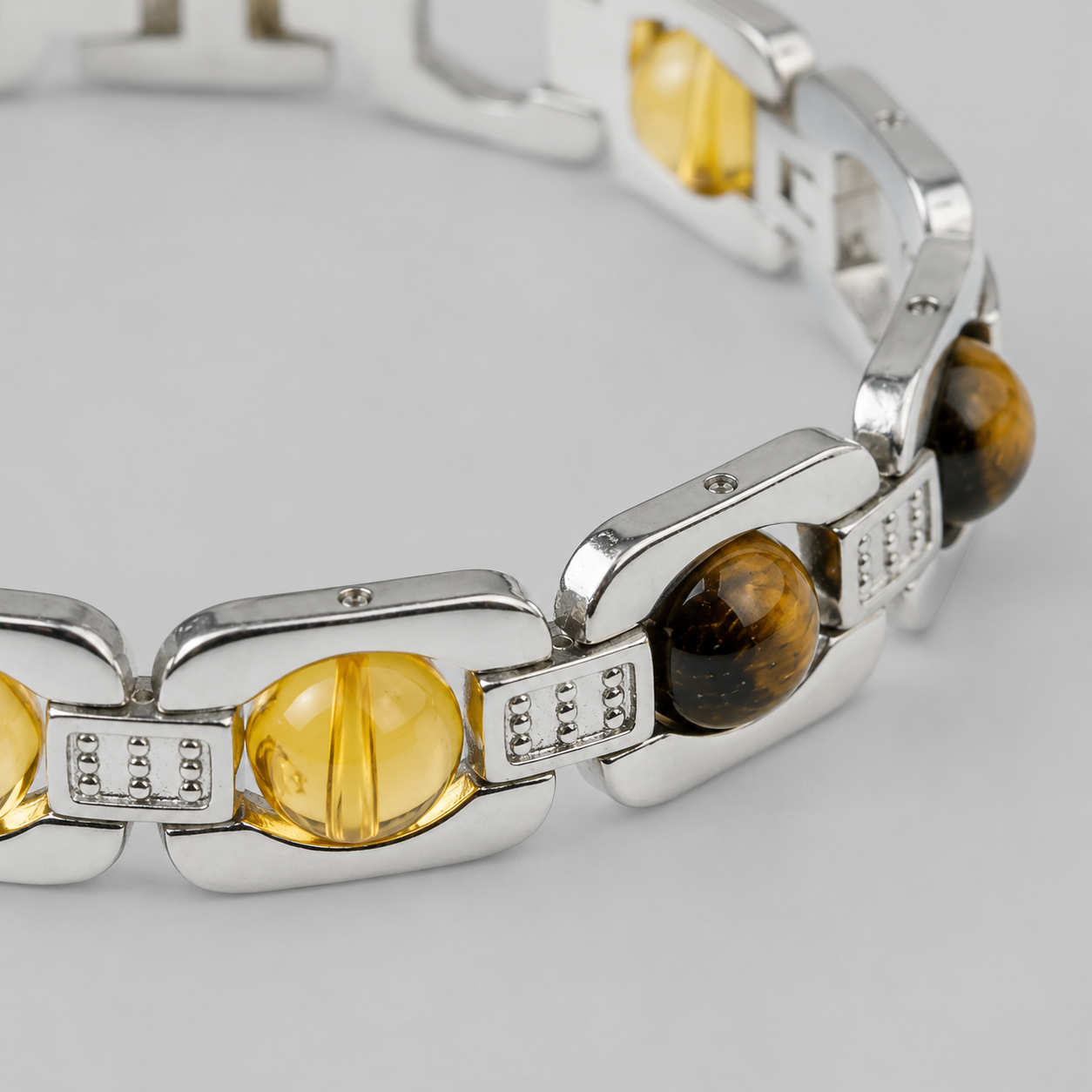 Silver Dhan Yog Bracelet — Hallmarked Wealth Prosperity — image 2