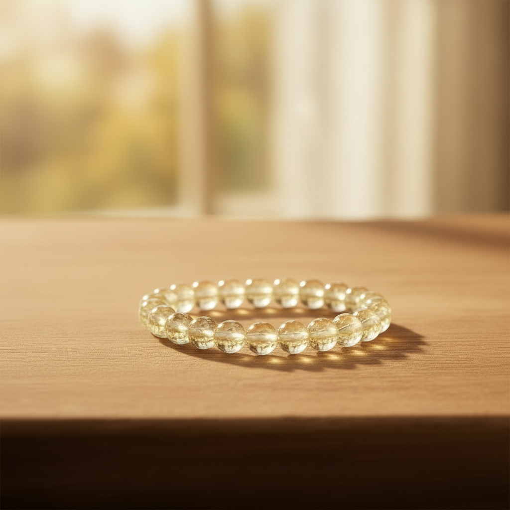 Citrine Sagittarius Bracelet: Abundance & Luck Crystals for Dhanu