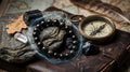 Black Tourmaline Aquarius Bracelet: Protection & Grounding Crystals for Kumbh