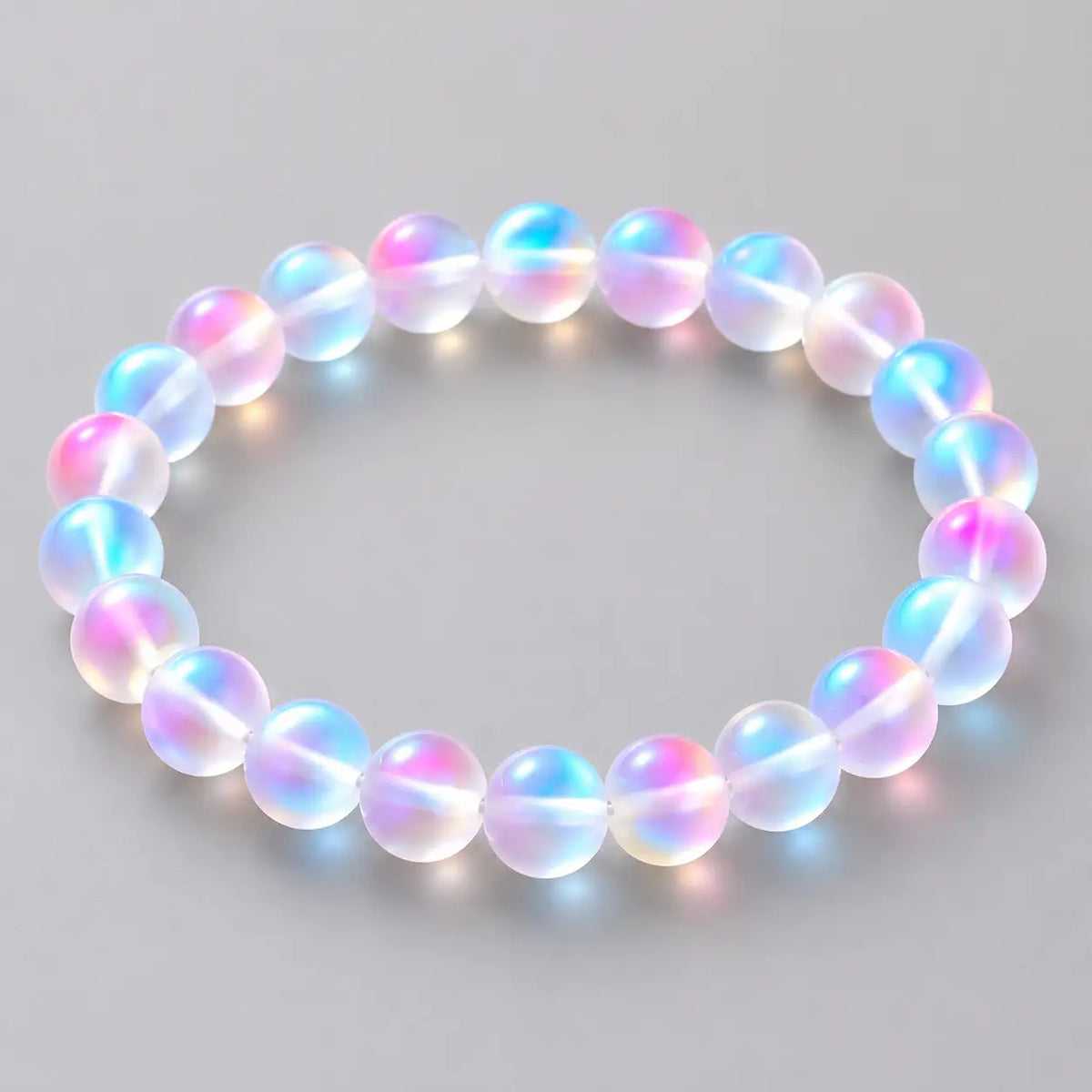 Rainbow Aura Bracelet for Libra (Tula Rashi) — Original 8mm — image 1