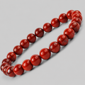Red Jasper Bracelet for Aries (Mesh Rashi) — Original 8mm Stone — image 1