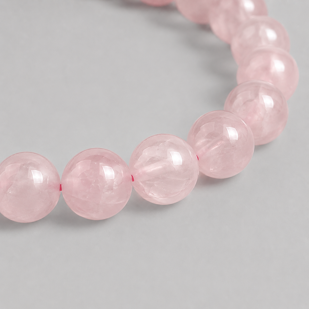 Rose Quartz Bracelet for Scorpio (Vrishchik Rashi) – Original 8mm
